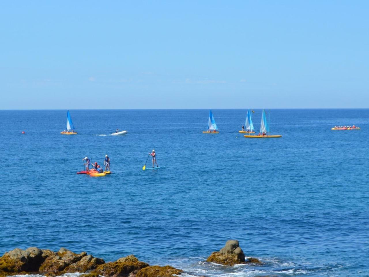 Studios Face A La Mer - Cala Llevado Тосса-де-Мар Экстерьер фото